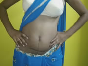 Indian Mature Blue Saree Sex